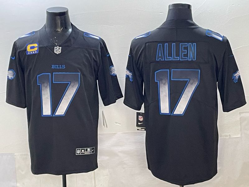 Men 2025 Buffalo Bills #17 Allen black Limited Nike NFL Jersey style 022->buffalo bills->NFL Jersey